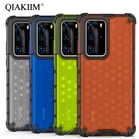 Shockproof Armor Case for Huawei P50 P40 Pro P30 Lite Mate 40 30 20X Honor 30S V30 20 Nova 8 7i 6 SE