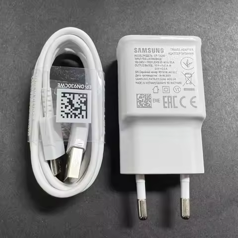 Samsung 15W Fast Charger Power Adapter EP-TA200 Charging USB Type C Cable For Galaxy S10 S8 A90 A70 