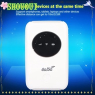 SHOUOUI 4/5G Portable Router, Asian/European version Pocket WiFi Pocket Mobile Hotspot,  300Mbps USB