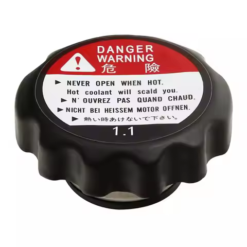 Motorcycle 1.1 Bar Radiator Cap Cover For Honda VT1100 ST1100 GL1500 VF750 NX250 PC800 VFR700