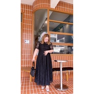 Black Lace Dress Size 42-52 Inches