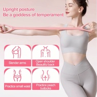 New 8-line Puller Women's Open Back Training Shoulder Slim Back God Yoga Stretching Belt Back Silico