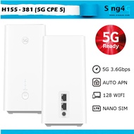Huawei Brovi 5G CPE 5 Wireless CPE Router H155 H155-381 WIFI 6 SIM ROUTER 3600 Mbit/s