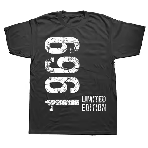 55th Birthday 55 Years Man Woman Retro Vintage 1969 Gift T Shirts Summer Style Graphic Cotton Street