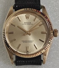 勞力士Rolex 1005原庄14k金錶