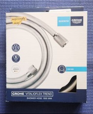 全新 GROHE Vitalioflex Trend  1.5M 銀色高級淋浴防打結 花灑軟管