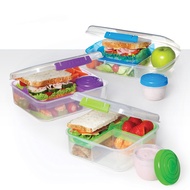 Sistema Lunch Box Bento fruit crisper separation convenient student children snack lunch can be micr