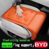 BYD M6 Atto 3 Sealion 7 Car seat cushion extended Car leg support cloud cotton anti fouling leather 