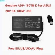 Genuine ADP-180TB K 20V 9A 180W USB A22-180P1A AC Adapter For ASUS Laptop Power Supply Charger