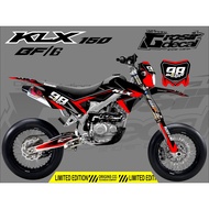 DECAL KLX BF 150 / KLX 150 BF FULLBODY STICKER KLX BF 150 FULLBODY