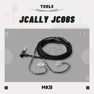 [READY STOCK] JCALLY JC08S QDC/ 0.78mm 2Pin High Resolution Microphone 8 Core High Purity 5N OFC Upg