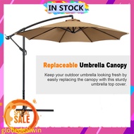 globedealwin Outdoor Patio Umbrella Replacement Canopy Cover Sun Shade Top for 8 Ribs Frame 10FT Dia