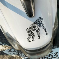 動物圖騰 動物貼紙 反光貼紙 機車汽車車貼 防水耐曬