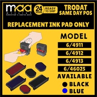 TRODAT Replacement Spare Ink Pad 4911/4912/4913/46025