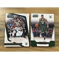 [ Lot of 2 MINT] GIANNIS ANTETOKOUNMPO THREADS NBA Cards Collections Bucks BestBuy CHAMPS