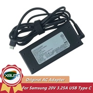 Original A18-065N2A 20V 3.25A 65W AC Adapter PA-1650-96 Charger for Samsung Galaxy Book Pro NP950XDB