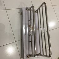 GANTUNGAN TOWEL HANG, BATHROOM CLOTHES STAINLESS 505 TOWEL RACK/ 4+2B + 2+4C CHROME M QUALITY 505