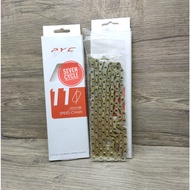 Chain chain PYC P1102 11speed Gold 116link speed chain taiwan