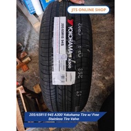 205/65R15 94S A300 Yokohama Tire w/ Free Stainless Tire Valve