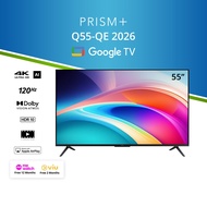 PRISM+ Q55 2026 Q-Series | 4K AI Google TV | 55 inch 2026 Model