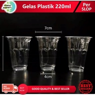 Plastic Aqua Cup / Plastic Coffee Cup / Plastic Cup 220ml