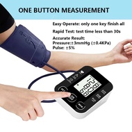 【SG stock 】Hematomanometer Arm Automatic Medical BP Sphygmomanometer Pressure Meter easy to use and accurate. Faster and more convenient than an Omron blood pressure monitor