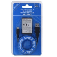 PS4 KCR1410 Dualshock Battery for PS4 Wireless Controller & USB Cable