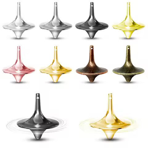 1/6/12PCS Inception Fingertip Gyroscope Creative Little Whirlwind Hand Spinn Resistance Free Metal F