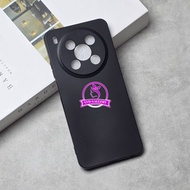 Zte Nubia V70 Max liquid Silicone Macaron Square Color Black Case Zte Nubia V70 Max