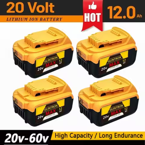 20V 6.0Ah MAX rechargeable lithium-ion batterycan replace Dewalt 18/20V batterysuitable for Dewalt t