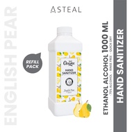 Cleanse360 English Pear Scent Hand Sanitizer 75% Ethanol Alcohol [Liquid/Spray Refill - 1000ml / 1L / 1 Liter]