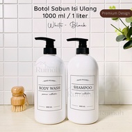 PREMIUM Liquid Soap Pump Dispenser Bottle 1 liter 1000ml Soap Dispenser