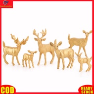 LeadingStar RC Authentic Simulation Forest Animal Action Figures Mini Reindeer Elk Deer Model Orname