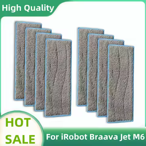 Washable High Quality Cloth Rag Wipes For iRobot Braava Jet M6 Mopping Vacuum Cleaner Robot Parts Ki