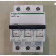Mcb schneider IC60N 3P 40A ORIGINAL