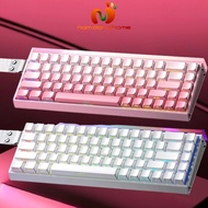 AULA HERO 68 HE Mechanical Keyboard - Impressive RGB Neon Light Box Design Wired Gaming Keyboard