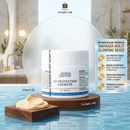 PRIMADERMA UV Protection Cream P1 12.5G, UV Protection Cream, Light Texture, Glowing Beige