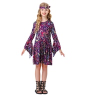 Halloween New 70s 80s Disco Children's Bar Cosplay Hippie Performance Costume Stage Outfit