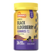 Sundance - 天然接骨木漿果含維他命C+鋅軟糖36粒 (非基因改造)_美國製造