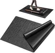 Exercise Equipment Mat, Orealla Foldable Treadmill Mat Fitness Exercise Bike Mats 30"x60" Waterproof Non-Slip for Home Gym Workout Floor Protector