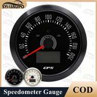 85MM GPS Speedometer 7 Color Backlight Speed Gauge With GPS Antenna For Motorcycle Marine Boat Car T