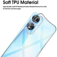Softcase Oppo A78 5g - Premium Clear Case Silicone For Oppo A78 5g