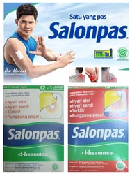 Salonpas hot&amp;original harga 1box 12pcs