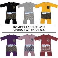 - Romper Baju Melayu Baby Jumper Samping Raya 2024