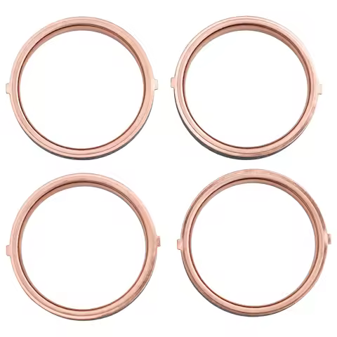 Motorcycle Exhaust Pipe Gasket For Suzuki Kingquad LT-A400 LTA400 LTA450 LTA500 Burgman AN400 XN85 E