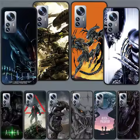Alien vs Predator Phone Case For Xiaomi Poco F7 X7 Pro 14 Ultra 13 15 Pro Capa 12 11 10 Lite 12T 12X