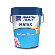 Nippon MATEX 5lit hàng chính hãng Nhật bản Sơn trắng trong nhà ( 112-14-mv bao đẹp đi 2 lớp nhé)cực