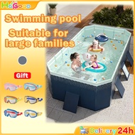 Swimming pool for kids Non inflatable swimming pool big size for family portable Foldable & Portable