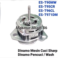 Dinamo Mesin Cuci Sharp 2 Tabung ES-T90MW ES-T95CR ES-T96CL ES-T971DM Mesin Dinamo Pencuci