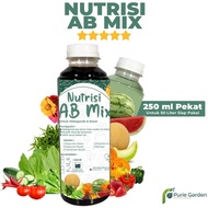 Terbaru!!!! Pupuk Nutrisi AB Mix Sayuran Buah Cabe Bunga Cair 250ml
